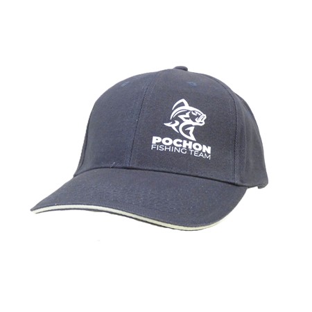 Casquette Pochon Fishing Team Bleu Marine - Taille Unique