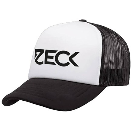 Casquette Zeck Foam Trucker Curved-Brim B&W