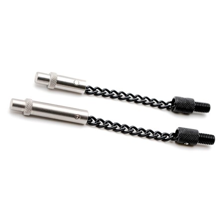 CATENA KORDA BLACK STAINLESS CHAIN WITH ADAPTOR