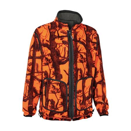 Cazadora Polar Hombre Ligne Verney-Carron Reversible Reversible Pro Hunt