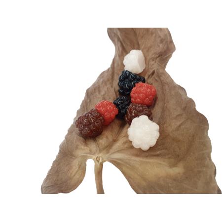 CEBO ARTIFICIAL PYRÉNÉES LEURRES & CO MÛRES - PAQUETE DE 5