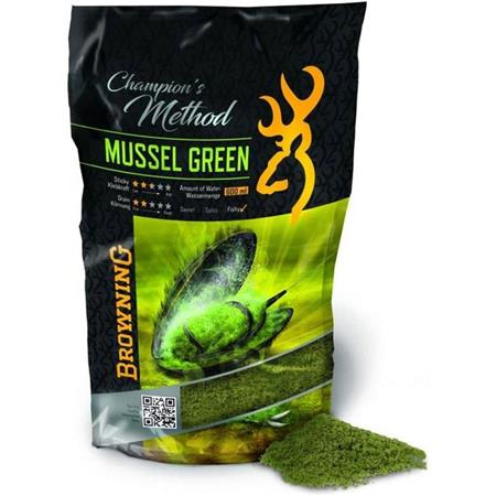 Cebo Browning Champion's Method Mussel Green