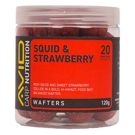 Cebo De Anzuelo Avid Carp Squid & Strawberry Wafter