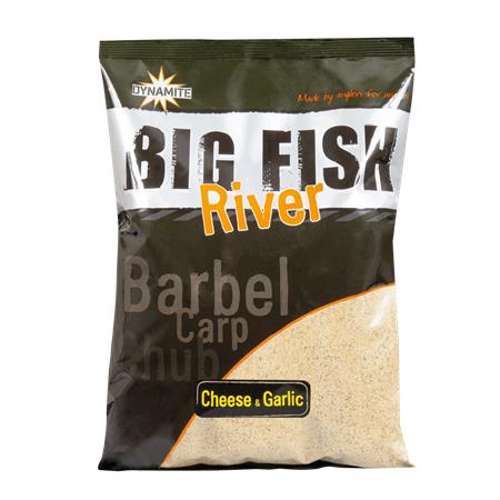 Cebo Dynamite Baits Big Fish River Cheese & Garlic Groundbait