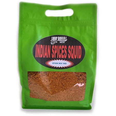 Cebo Stick Mix Carp Boilies Natural Indian Spice Squid