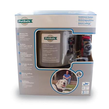 CERCA ANTI FUGA S/ FIO PETSAFE WIRELESS + DISPENSADOR GULOSEIMA CÃO BUSY BUDDY LINKABLES - ORB GRÁTIS