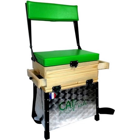 Cesto Cadeira Alu 2 Gavetas Madeira Catfish Prestige
