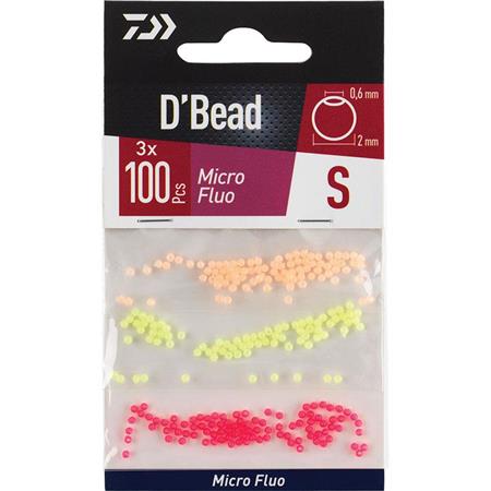 Χάντρα Daiwa D'bead Micro Beads Κιτ 3 Χρωμάτων