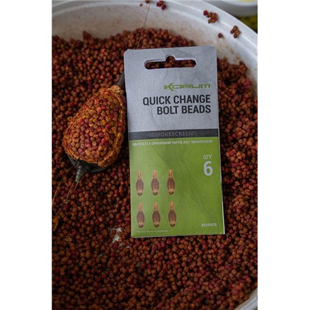 ΧΆΝΤΡΑ KORUM SMOKESCREEN QUICK
CHANGE BOLT BEADS