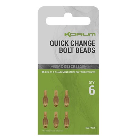 Χάντρα Korum Smokescreen Quick
Change Bolt Beads