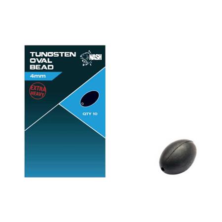 Χάντρα Nash Tungsten Oval Bead