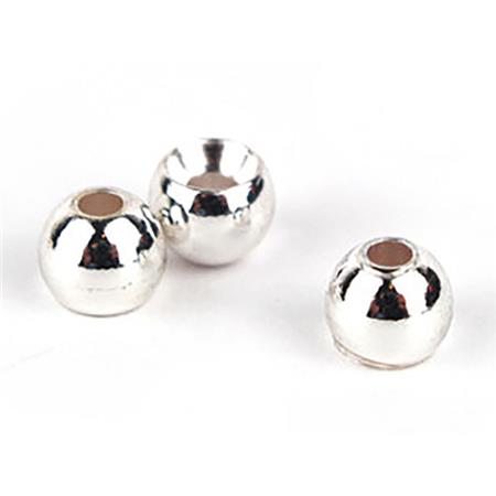 Χάντρα Textreme Brass Beads - Ασημί