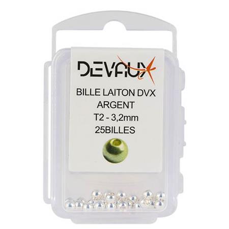 Χάντρεσ Από Ορείχαλκο Devaux Dvx - Ασημί