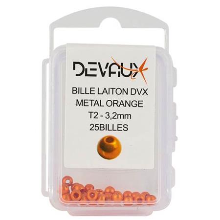 Χάντρεσ Ορείχαλκου Devaux Dvx - Μεταλλικό Πορτοκαλί