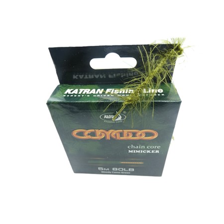 Chain Core Mimicker 80 Lb Weddy Camo Green - 5 M