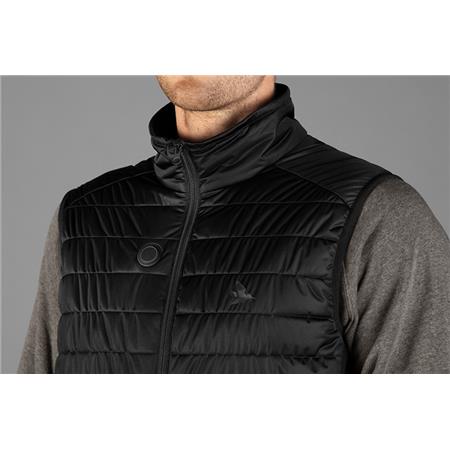 CHALECO CALEFACTABLE SIN MANGAS PARA HOMBRE SEELAND HEAT - NOIR