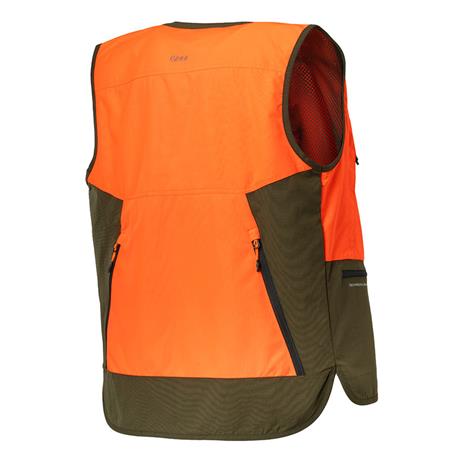 CHALECO DE CAZA PARA HOMBRE CHIRUCA ONURIS - VERT/ORANGE
