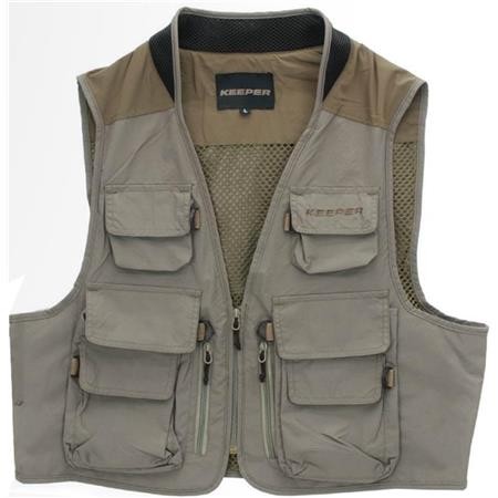 Chaleco De Pesca Con Mosca Keeper