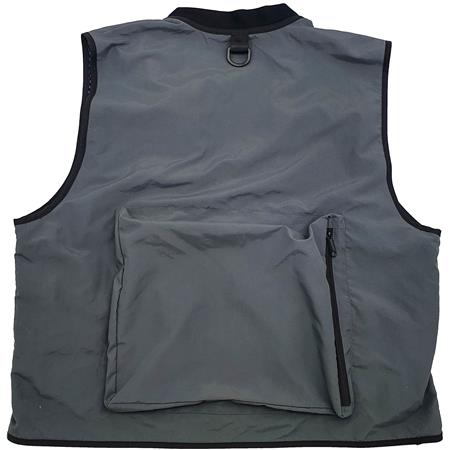 CHALECO DE PESCA SUISSEX SANAGA - GRIS
