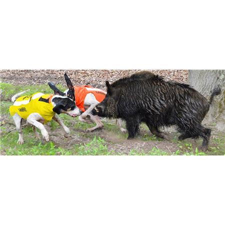 CHALECO DE PROTECCIÓN CANIHUNT DOG ARMOR PRO CANO - AMARILLO