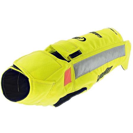 Chaleco De Protección Canihunt Dog Armor Pro Cano - Amarillo
