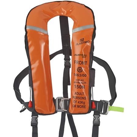 Chaleco De Salvamento Plastimo Solas Austral 180 Hr - Naranja