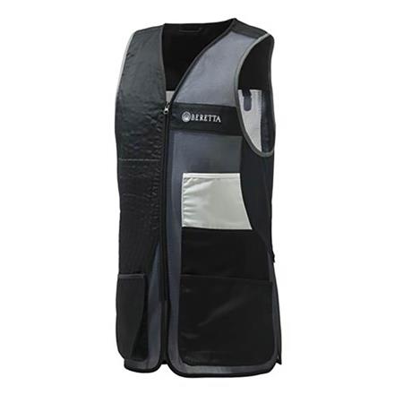 Chaleco De Tiro Mixto Beretta Uniform Pro 20.20 Cotton - Noir/Gris