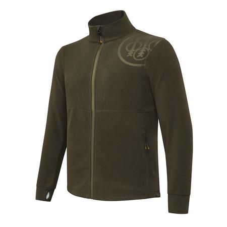 Chaleco Hombre Beretta Hp Logo Full Zip - Green Moss