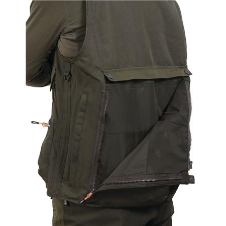 CHALECO HOMBRE HART ARMOTION CLASS-V - OLIVE FONCÉ