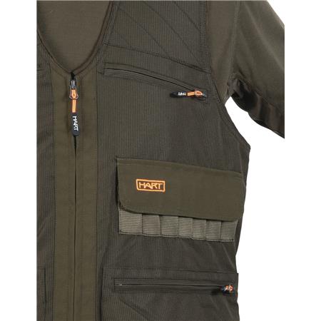 CHALECO HOMBRE HART ARMOTION CLASS-V - OLIVE FONCÉ