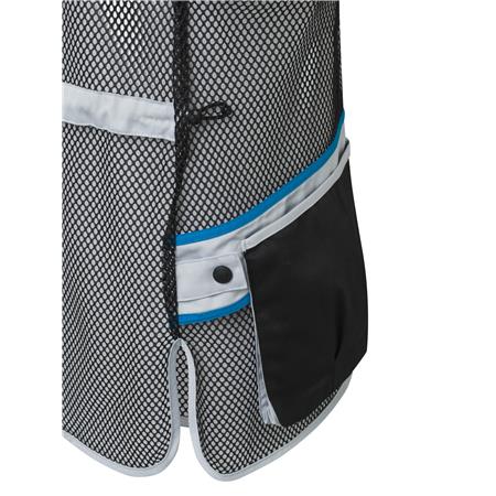 CHALECO HOMBRE - NEGRO/AZUL EXCELL BERETTA FULL MESH - BLACK/BLUE EXCELL
