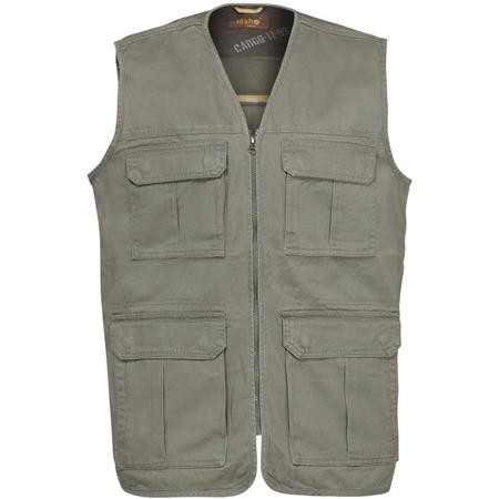 Chaleco Sin Mangas Hombre Idaho Cargo - Beige