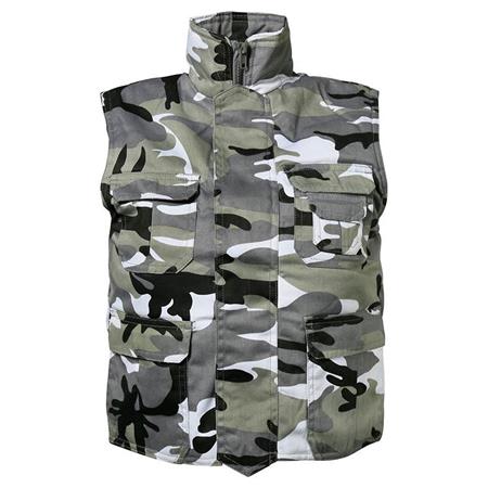 Chaleco Sin Mangas Junior Acolchado - Camo Percussion Rangers Matelassé - Camo
