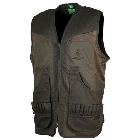 Chaleco Sin Mangas Para Hombres Especial Calibre 20 - Verde Treeland T604 Spécial Calibre 20 - Vert