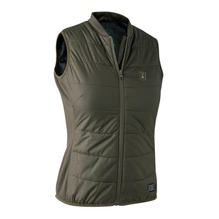 Chaleco Sin Mangas Para Mujer Deerhunter Lady Heat Inner - Kaki