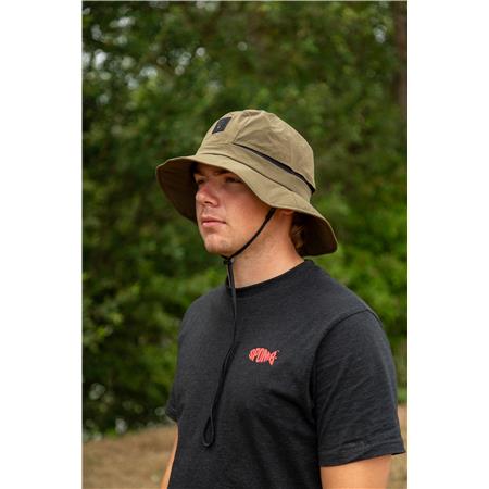 CHAPEAU FOX KHAKI BOONIE BUCKET HAT - KAKI