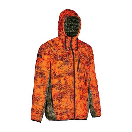 Chaqueta Acolchada Para Hombre Ligne Verney-Carron Caracal - Snake Orange