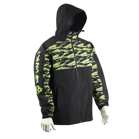 Chaqueta De Hombre Gunki Waterproof 30K Camo - Negro