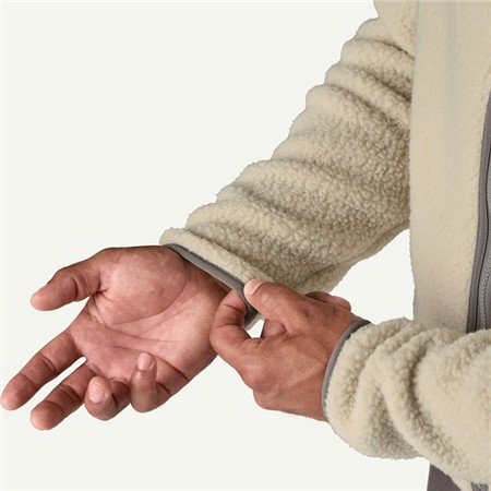 CHAQUETA DE HOMBRE - PELICAN W/SMOLDER BLUE PATAGONIA RETRO PILE JKT - PELICAN W/SMOLDER BLUE