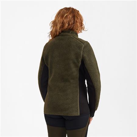CHAQUETA DE MUJER DEERHUNTER ROJA FIBER PILE