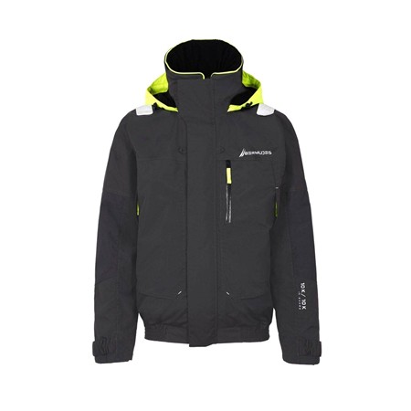 Chaqueta Hombre Bermudes Mesh Inshore Op10k - Negro/Gris Oscuro