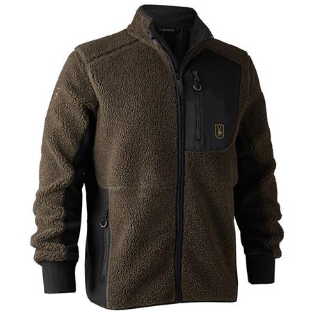 Chaqueta Hombre Deerhunter Rogaland Fiber Pile - Marron
