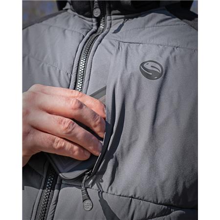 CHAQUETA HOMBRE GURU HYBRID JACKET - CARBÓN