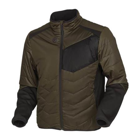 Chaqueta Hombre Harkila Heat - Kaki/Noir
