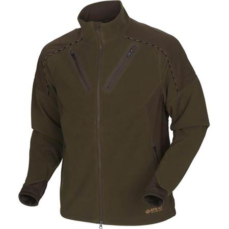 Chaqueta Hombre Harkila Mountain Hunter Fleece - Vert/Marron