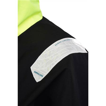 CHAQUETA HOMBRE IMPERMEABLE - NEGRO/GRIS BERMUDES OFFSHORE IMPERMEABLE - NOIR/GRIS