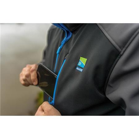 CHAQUETA HOMBRE - NEGRO PRESTON INNOVATIONS DURATECH SOFTSHELL - NOIR
