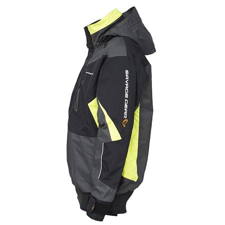CHAQUETA HOMBRE SAVAGE GEAR COASTAL RACE SMOCK - GRIS