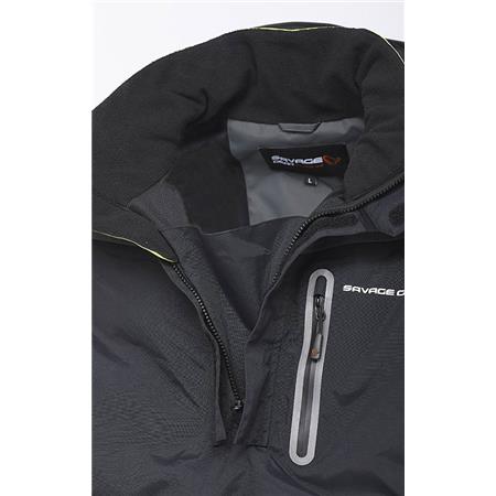 CHAQUETA HOMBRE SAVAGE GEAR COASTAL RACE SMOCK - GRIS