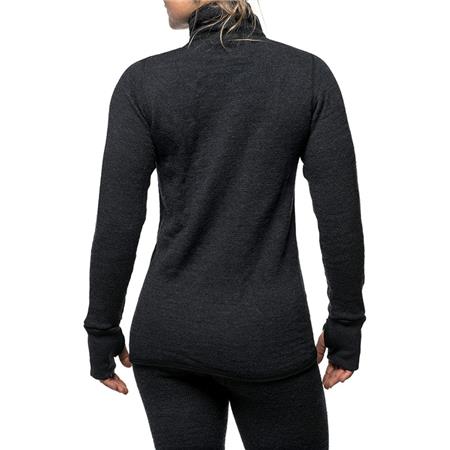 CHAQUETA MIXTA WOOLPOWER FULL ZIP JACKET 400 - NOIR